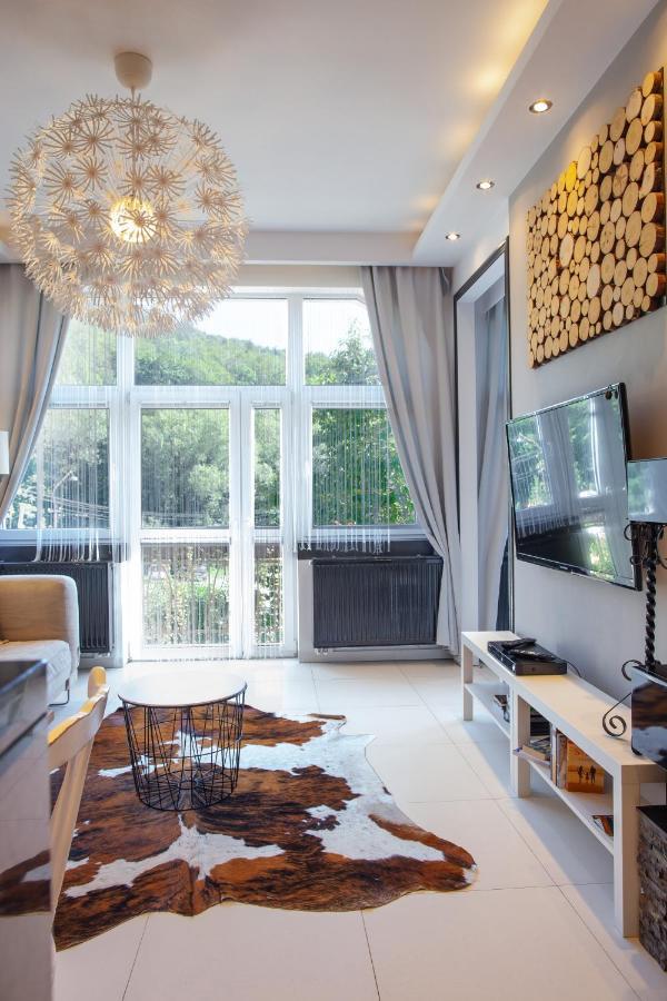 Apartament Royal Centrum Krynica-Zdrój Esterno foto