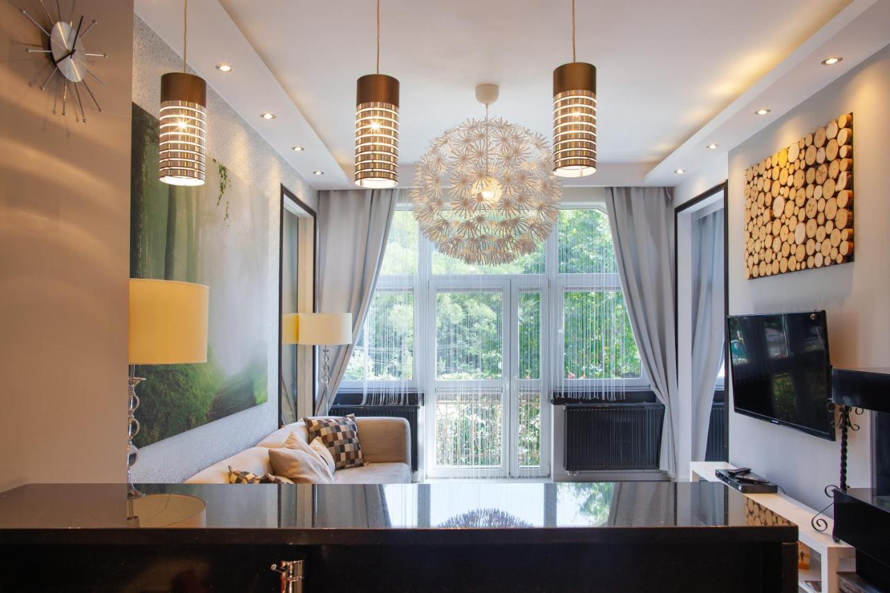 Apartament Royal Centrum Krynica-Zdrój Esterno foto